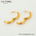 96536 Costume Xuping plaqué or 24K plaqué or style africain boucles d&#39;oreilles Huggie